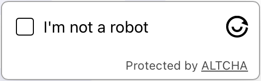 Altcha captcha example